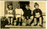 Carn's children, Greta, Pauline Tilly, David, Janet (1934)