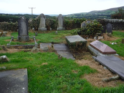 Macky gravestones at Drumhaggart cemetery