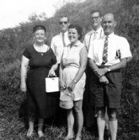 MMM, PWM, Sylvia, IWM, WAM, MMM & WAM's 25th Anniversary, September, 1958